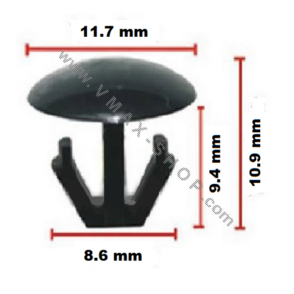 163896 Копче крепеж за автомобили Honda.