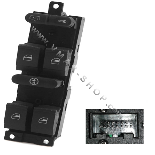 VSAN-412B Панел бутони електрически стъкла за автомобили VW Sharan - Seat Alhambra FO