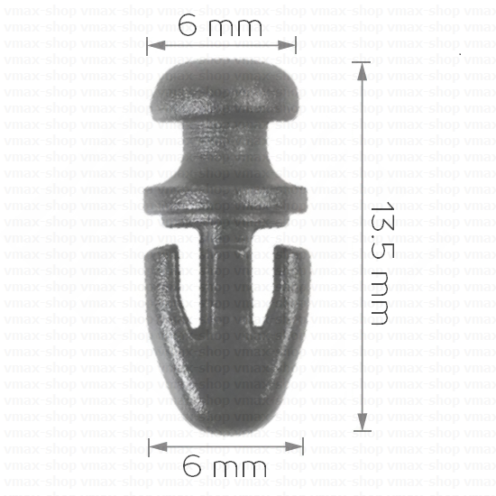 KKD-1067 Щипка за уплътнение и странични прагове на VW Passat