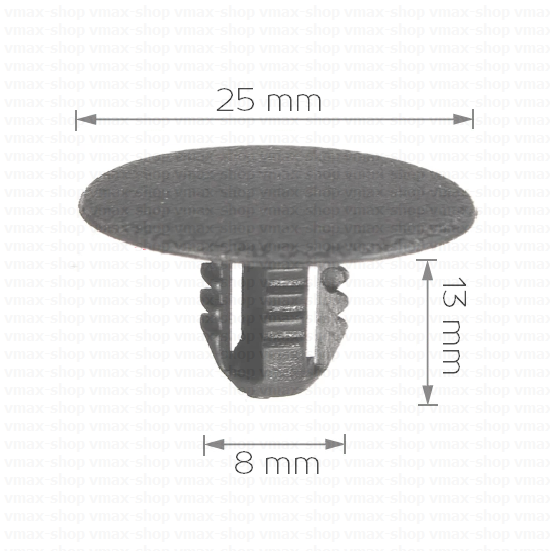 KKD-1097 Щипки за изолация на капака на двигателя на VW Golf 3