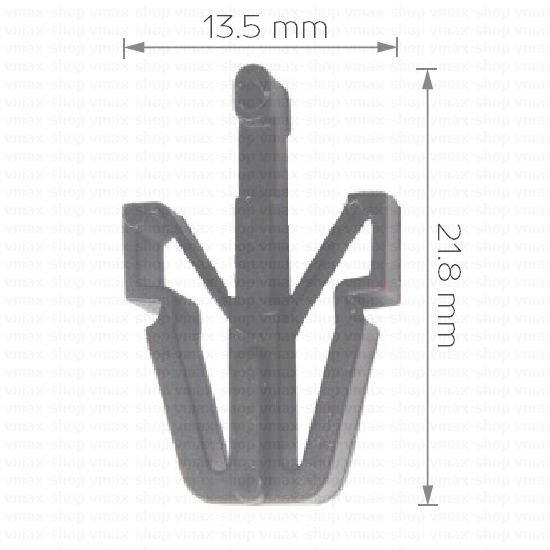 KKD-1129 Щипка за предна решетка кора на врата и тапицерия за Toyota Celica Hilux Corolla Land Cruiser