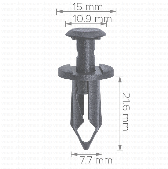 KKD-1209 Щипка за броня калник тапицерия за Saturn много модели