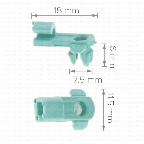 KKD-1250 Щипка за брава за Honda много модели
