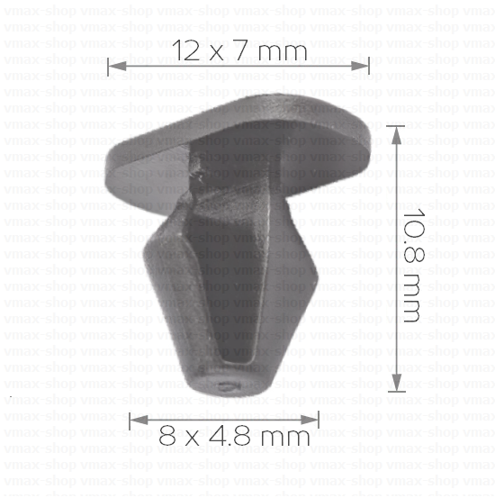 KKD-1274 Щипка за уплътнения на вратата за Peugeot 3008 5008 308