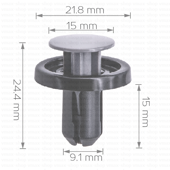 KKD-1381 Щипка предна броня капаци на двигателя за Toyota Auris Corolla Hiace IQ Cruiser Prado Prius RAV4
