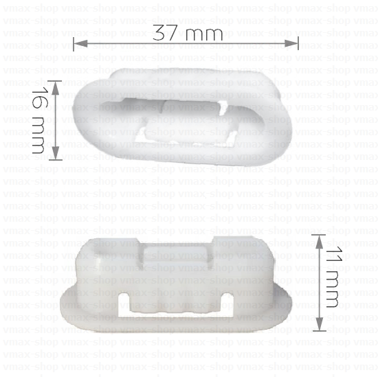 KKD-1391 Щипка за кора в багажник за VW Golf Polo Classic Vento