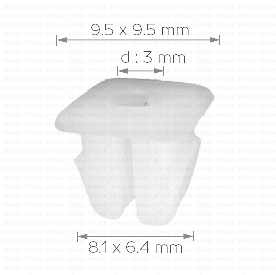 KKD-1439 Щипка основа за винт Universal