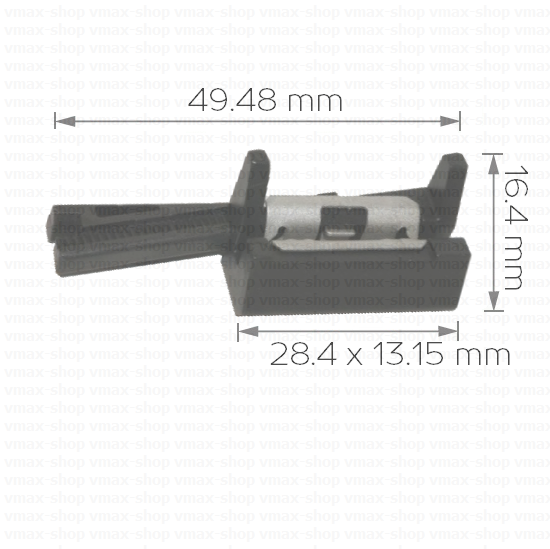 KKD-1440 Щипка лайстна таван за Mercedes Classa S