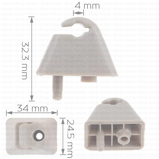 KKD-1452 Щипка за сенник за Universal