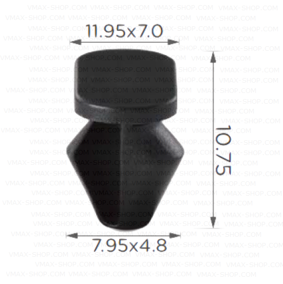 KKD-1498 Щипка уплътнение врата Peugeot