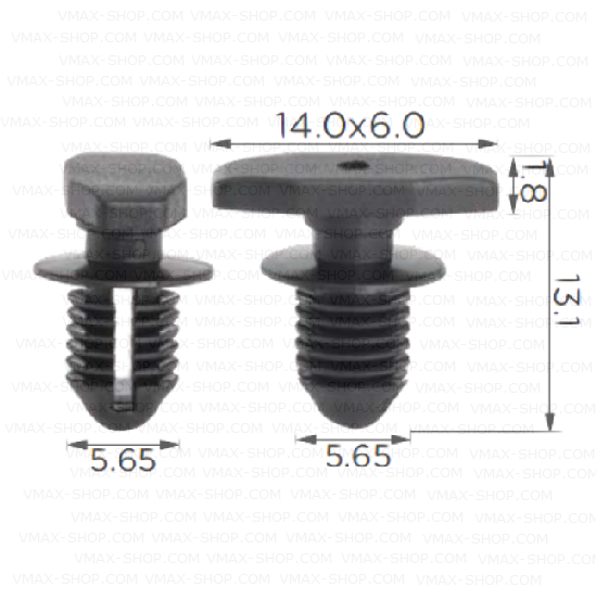 KKD-1518 Щипка уплътнения гарнитура на капака на двигателя Seat VW