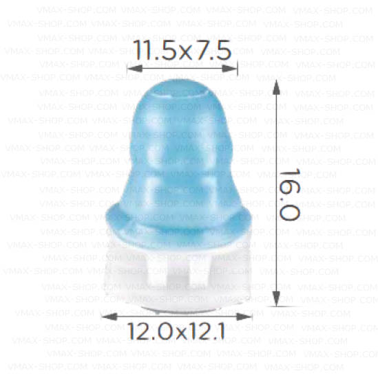 KKD-1657 Щипка прагове калник лайстни VW