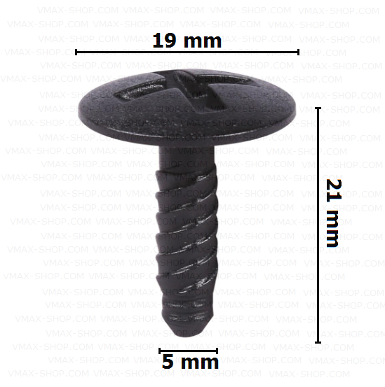 KKD-1671 Винт решетка радиатор капаци на двигател VW.