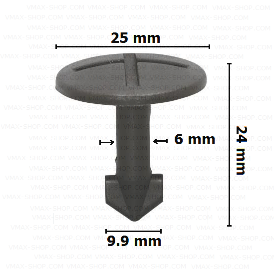KKD-1696 Щипка винт за калници VW