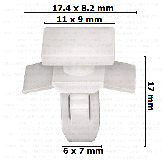 KKD-1716 Щипка елемент главен фар Subaru