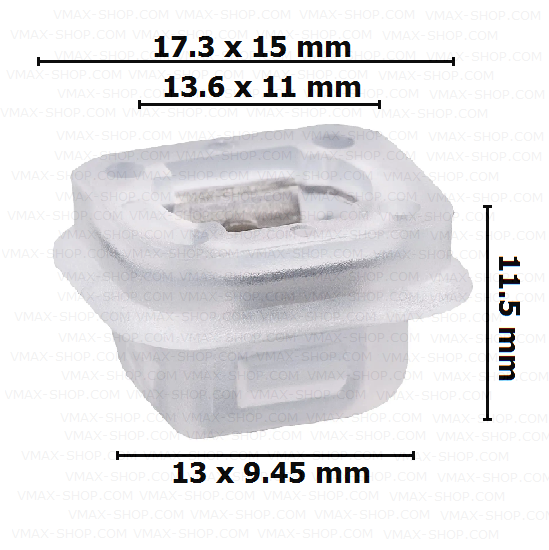 KKD-1725 Щипка вътрешна лайстна врата BMW