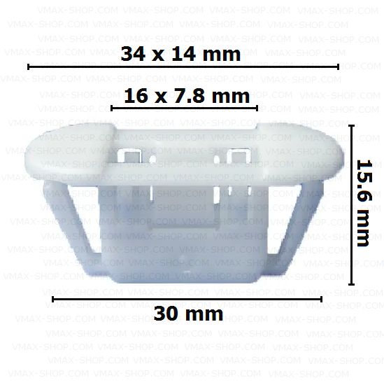 KKD-1729 Щипка вътршен праг врати Nissan