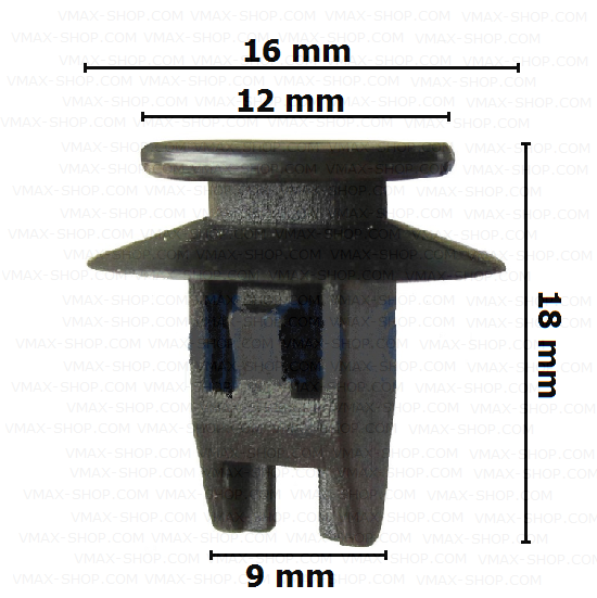 KKD-1740 Щипка лайстна праг под вратите Mitsubishi