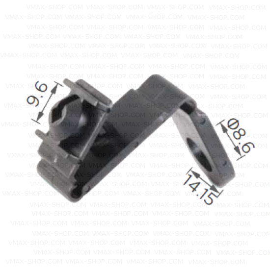 KKD-1742 Щипка защитна за подкалник Seat