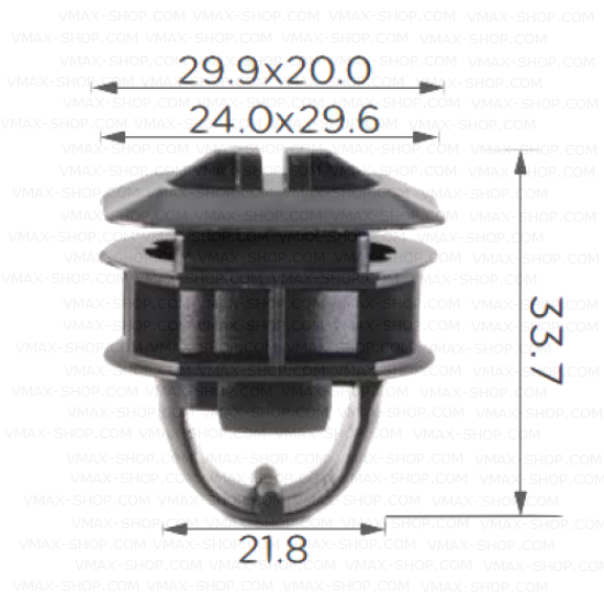 KKD-1786 Щипка комплект праг под вратите Mercedes