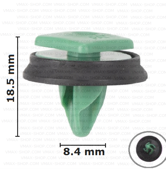 KKD-1982 Щипка монтаж лайстни външни прагове врати Jeep