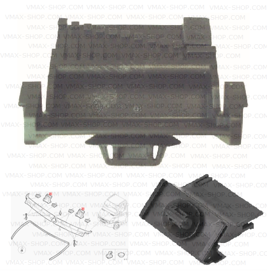 KKD-1989 Щипка монтаж на стъкло Iveco Daily