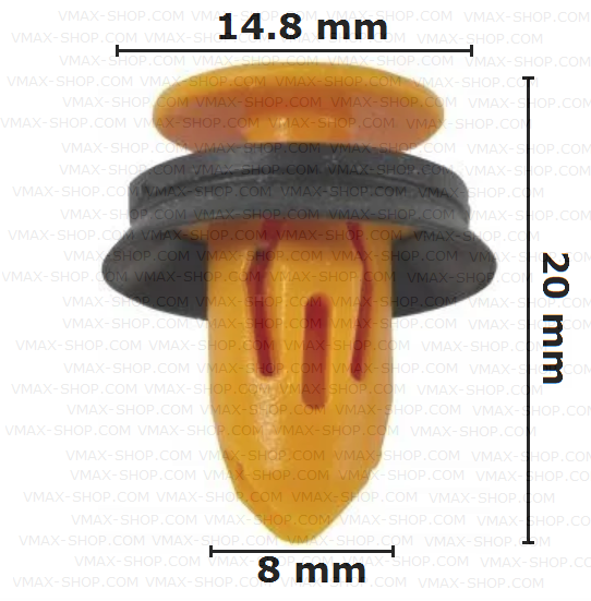 KKD-1991 Щипка за кора на врата Ford C-MAX