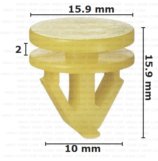 KKD-1992 Щипка механизъм за затваряне на вратата Ford