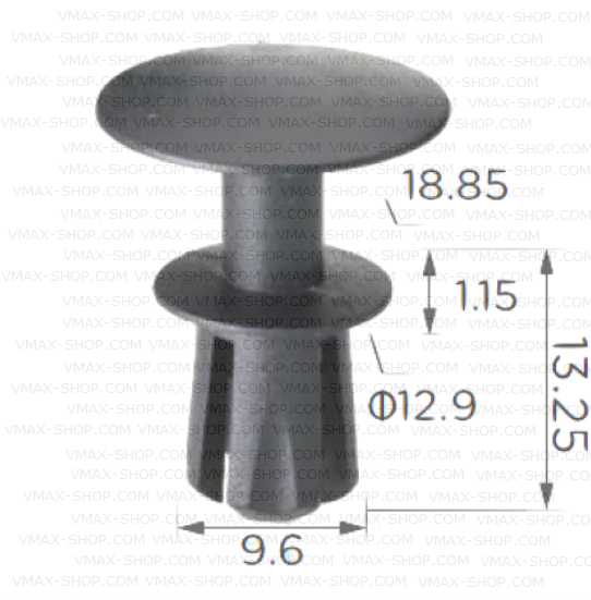KKD-1996 Щипка за щипка за предно стъкло стойки колони Land Rover
