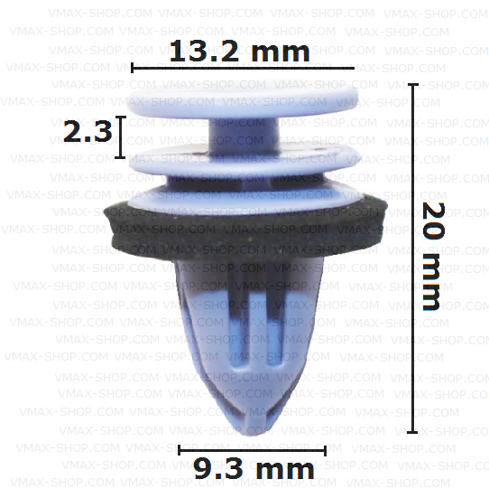 KKD-2007 Щипка за кора на врата и багажник Mercedes Class A B C