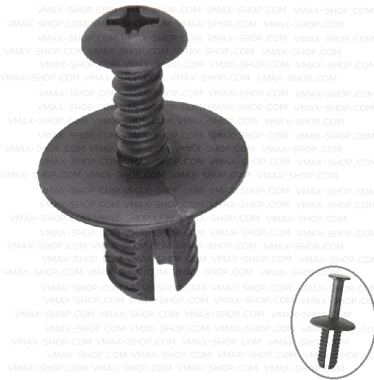 KKD-2012 Щипка фиксатор решетка на радиатора подкалник Mercedes