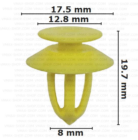KKD-2025 Щипка панели и тапицерии Lancia