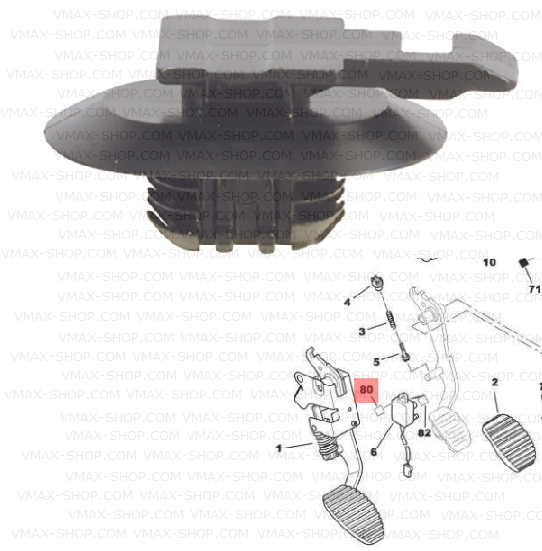 KKD-2032 Щипка крепеж аксесоари в двигателен отсек Renault