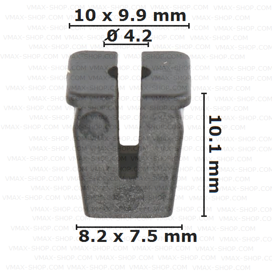 KKD-2083 Щипка основа винт за лайстна праг багажник VW