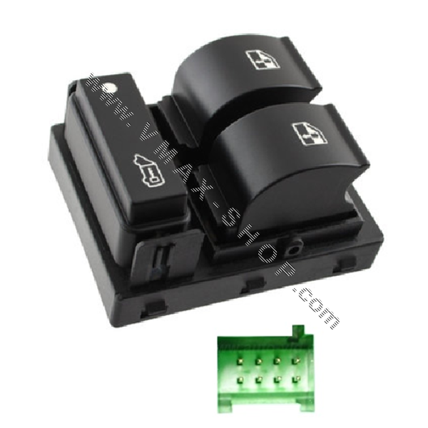 VSAN-238B Двоен бутон за електрически стъкла за Citroen Jumper IV Relay IV